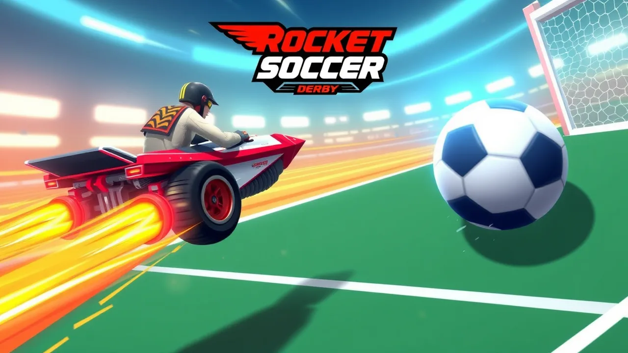 Rocket Soccor Derby: Fast-Paced Arcade Action image