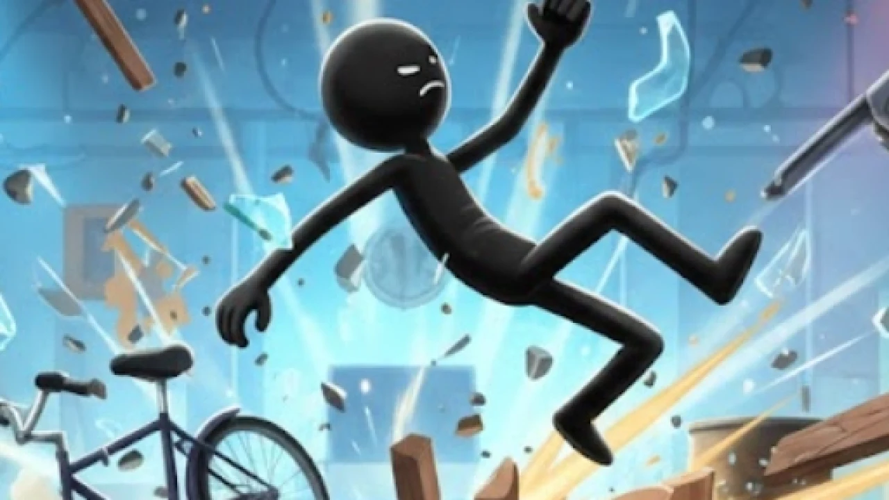 Mastering the Art of stickman dismount online Gameplay image