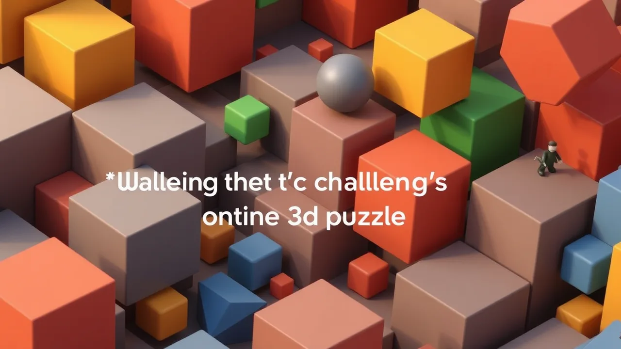Mastering the Challenges of the online 3d puzzle image