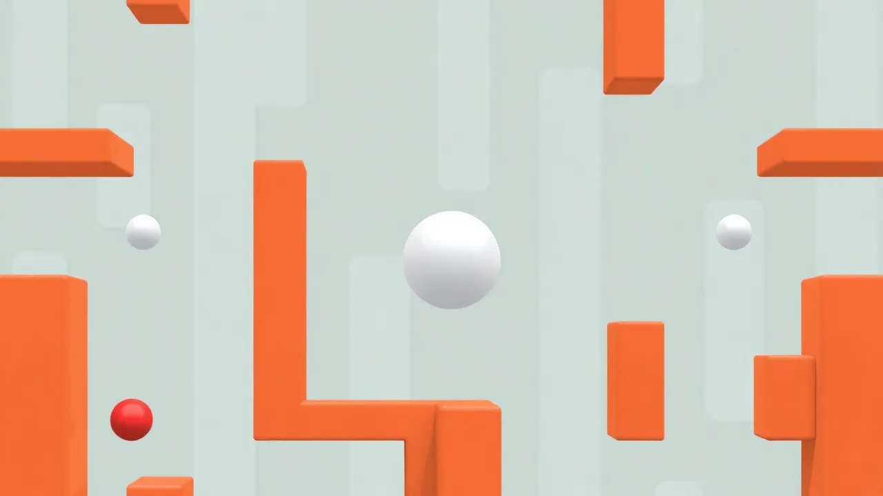 Master the Bouncing Challenge in hop ballz 3d image