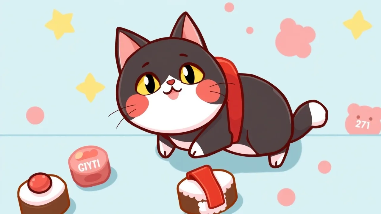 Sushi Cat: The Adorable Puzzle Adventure image