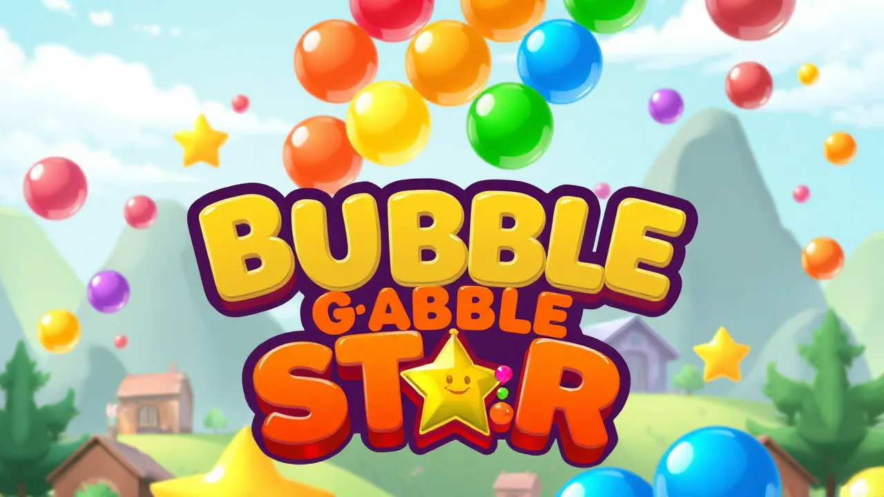 Unleash the Fun with Bubble Star Gameplay image