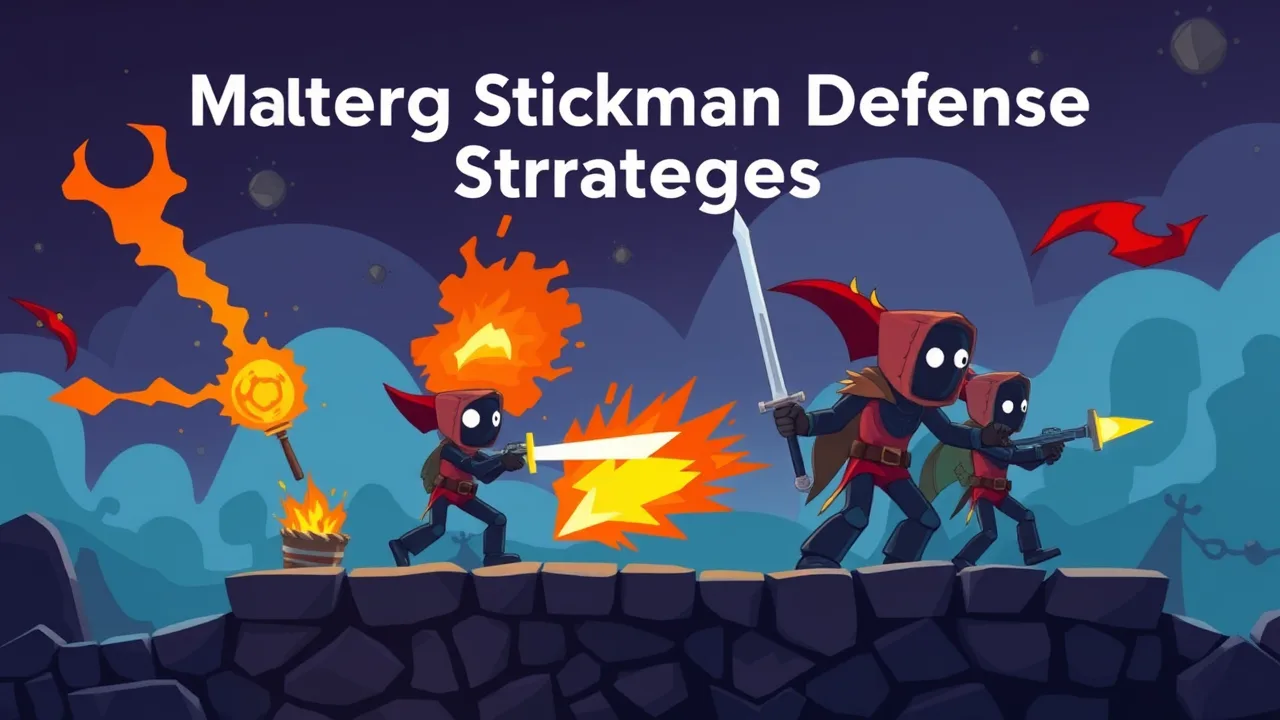 Mastering Stickman Defense Strategies image