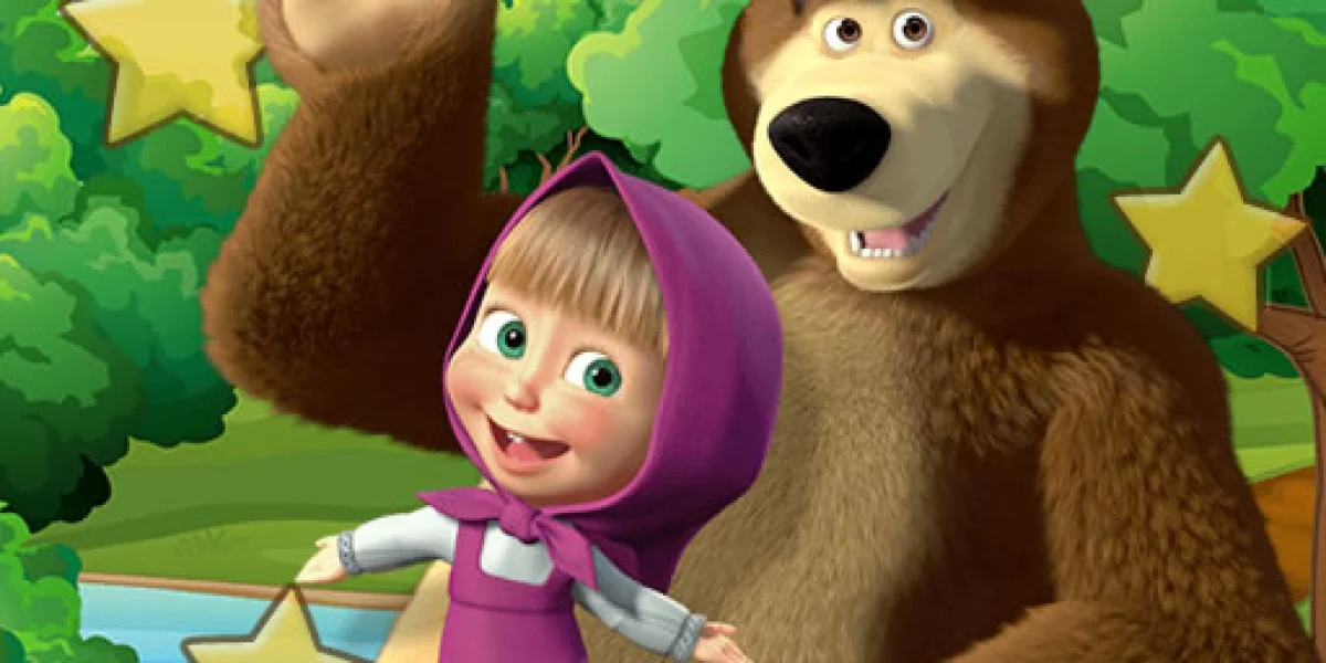 Fun Puzzle Adventures with Masha and the Bear image