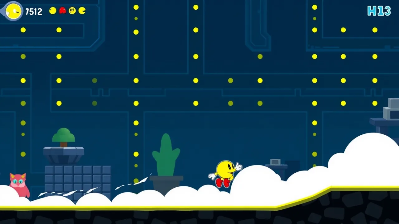 pacman rush arcade action guide image