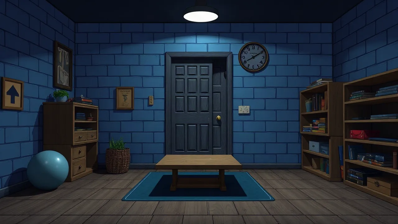 Solving Every Puzzle in Blue Room Escape image