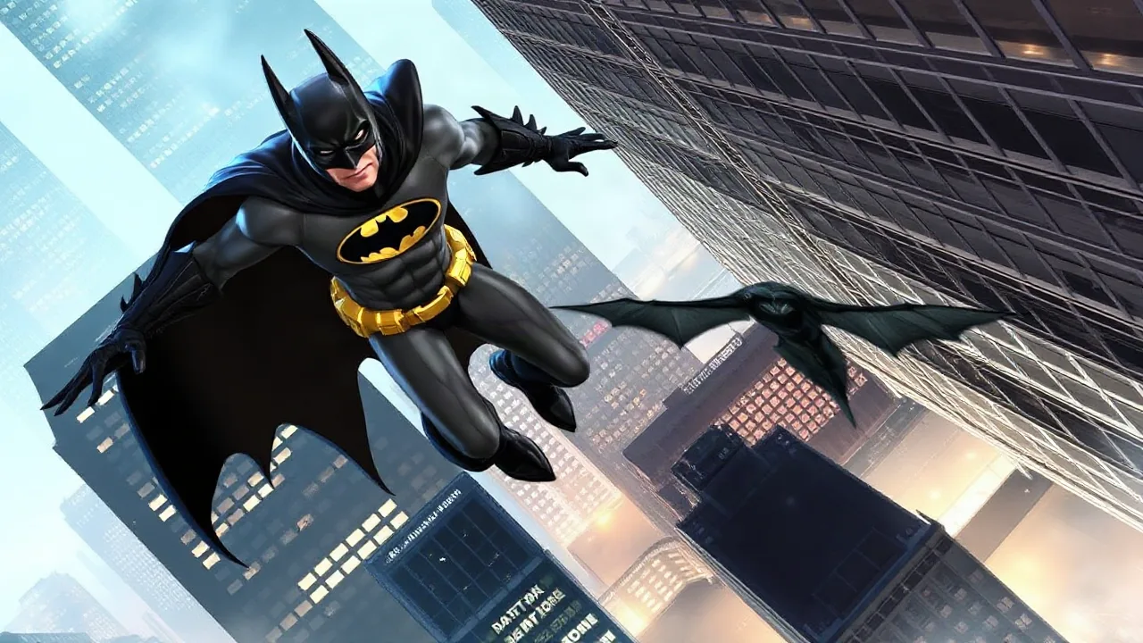 Play batman skycreeper and Soar Through Gotham's Skies image