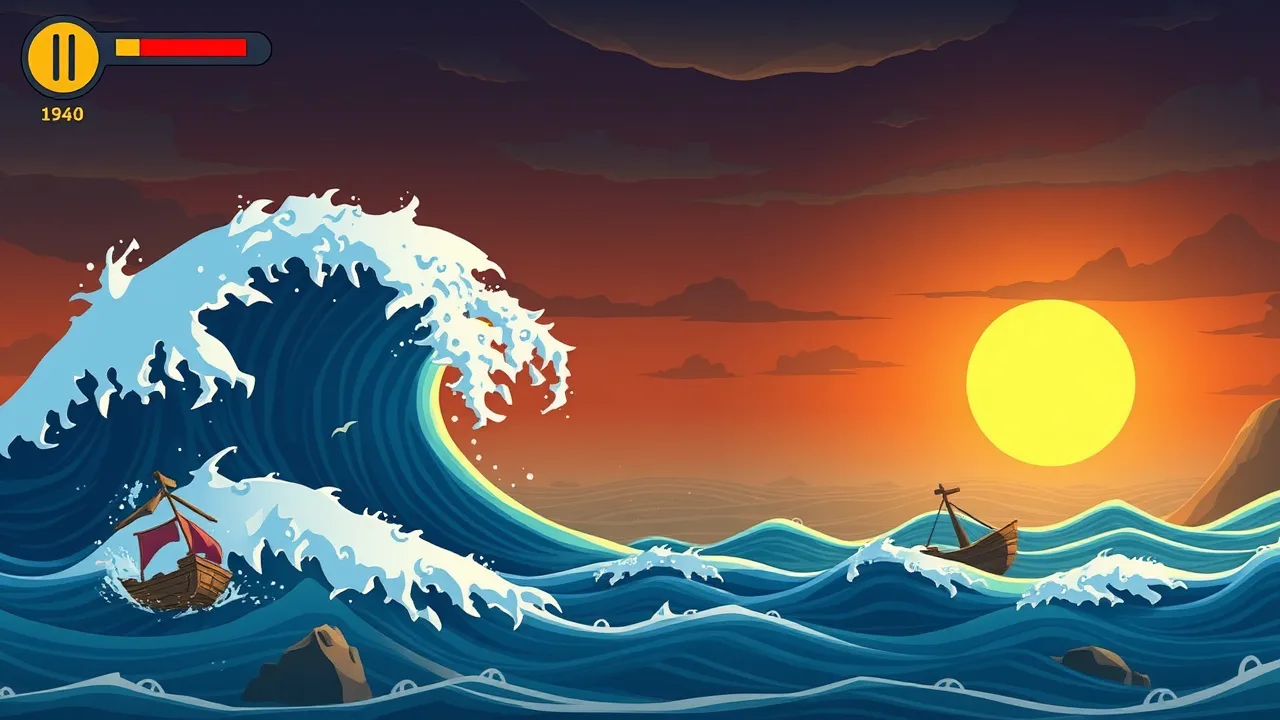 escape tsunami for brainrots game Ultimate Survival Challenge image