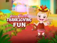 Baby Hazel ThanksGiving Fun image