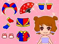 image bg Lovely Doll Dress Up Game