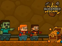 2 Player BlockMiner Escape image