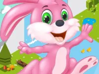image bg Christmas Santa Bunny Run