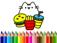 BTS Cute Cats Coloring image