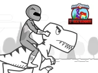 Power Rangers T-Rex Runner image