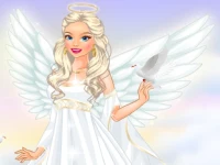 Sweet angel dress-up image