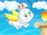 Easter Bunny Flying image
