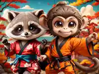 image bg Kung Fu Little Animals