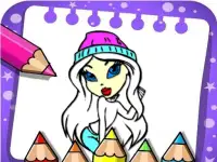 image bg Easy Bratz Coloring