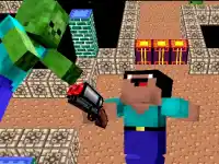 Space Adventure: Noobiks Battle vs Zombies image