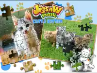 Jigsaw Puzzle Cats  amp;amp; Kitten image