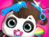 Panda Baby Bear Care Game image