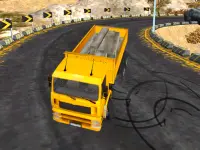 image bg Long Trailer Truck Cargo Truck Simulator Game