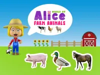 image bg World of Alice   Farm Animals