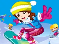 image bg Snowboarder Girl