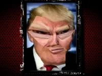 Trump Funny face HTML5 image