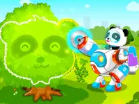 image bg Little Panda Green Guard