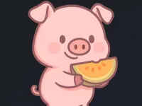 Piggy vs Watermelon