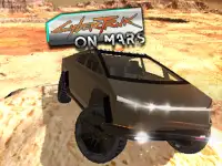 image bg CyberTruck on Mars