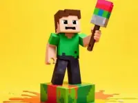 BTS Minecraft Coloring Time