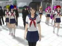 image bg Sakura School Girl Yandere Simulator