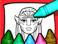 image bg Avatar Coloring Book