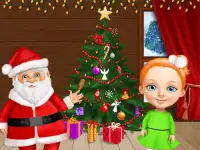 image bg Sweet Baby Girl Christmas