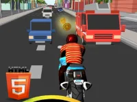 Bike Rider Highway image