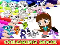image bg Coloring Book for Littlest Pet Shop
