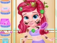 Messy Little Mermaid Makeover - Makeup  amp; Dressup image