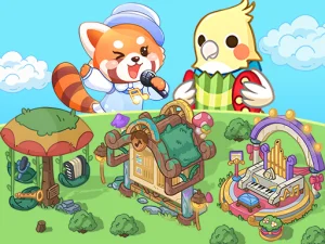 image bg Cute Animal World
