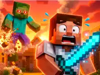Noob save the village image