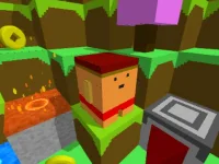 Blocky Rush Downhill image