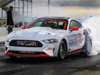 Drifting Mustang Jet Puzzle image