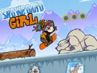 image bg Snowboard Girl