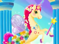 image bg Unicorn Fashion Dress Up