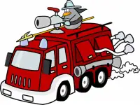 Cartoon Trucks Slide image