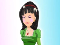 Asian Girl Dress Up image