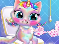 image bg Twinkle My Unicorn Cat Princess Caring
