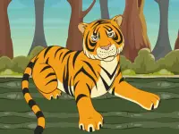 Tiger Jigsaw image