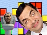 Mr Bean  amp;amp; Skibidi Tetris image